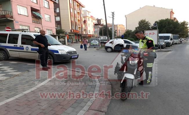 Gebze'de motorsiklet uygulaması