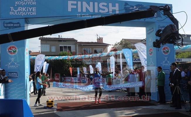 Darıca 6.Yarı maratonunu Etiyopya ve Kenya'lı atletler kazandı