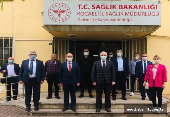 İL SAĞLIK MÜDÜRÜNDEN GEBZE’YE ZİYARET