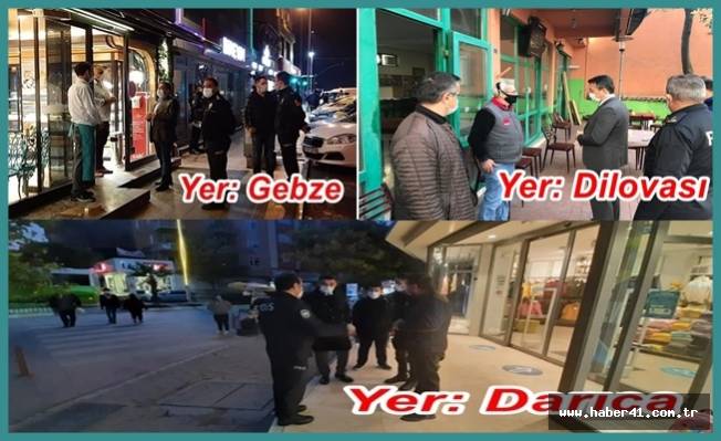 Gebze,Darıca,Dilovası’nda denetimler sıklaştı