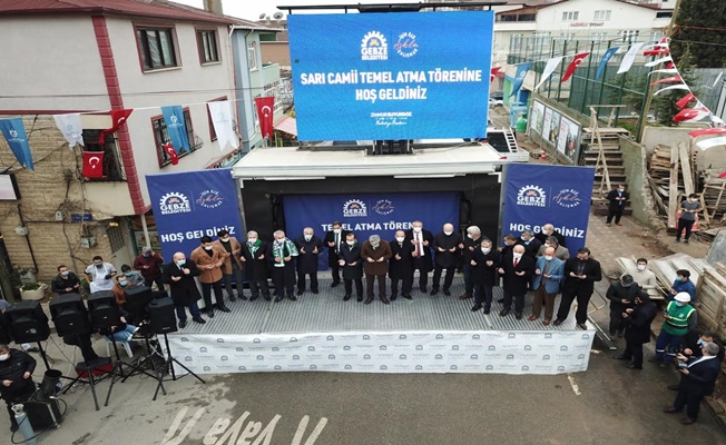 Sarı Cami Projesi’nin Temeli Dualarla Atıldı