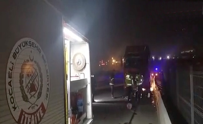 Tır'a çarpan motosiklet sürücüsü hayatını kaybetti!