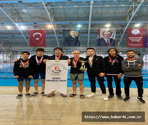 Gebze Anadolu Lisesi GAL başarıya doymuyor!