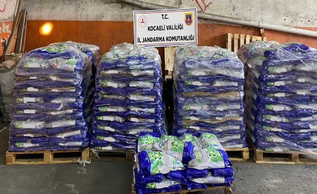 Kocaeli'de 8 ton sahte toz deterjan ele geçirildi