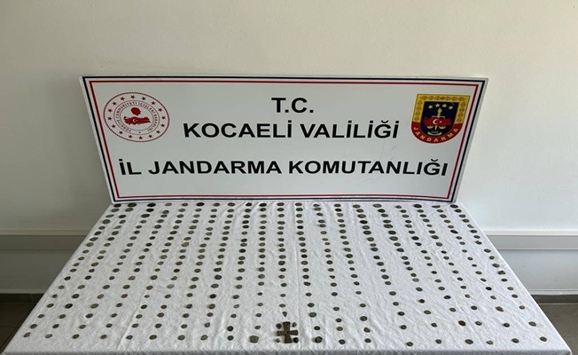 Kocaeli'de 505 tarihi eser ele geçirildi