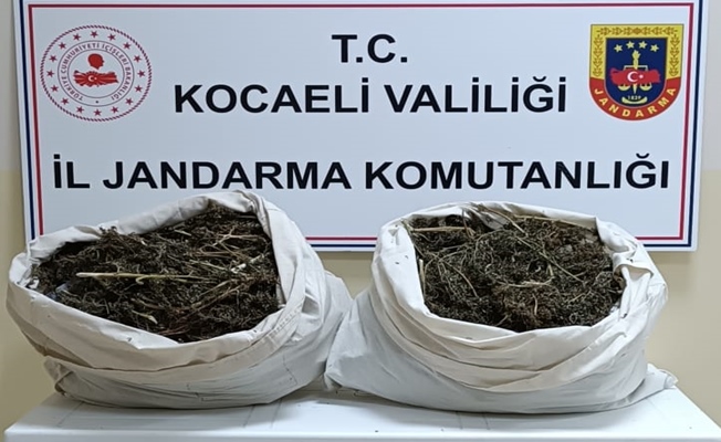 İzmit'te bir eve baskın: 7 kilo uyuşturucu ele geçirildi