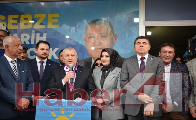 İYİ Parti Gebze Seçim Koordinasyon Merkezi açıldı