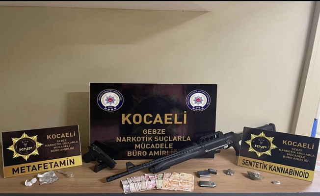 Kocaeli Emniyetinden uyuşturucu operasyonu!