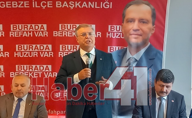 YRP Kocaeli Başkan adayı Gebze'de basınla buluştu!