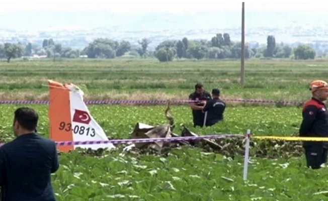 Kayseri'de uçak kazası