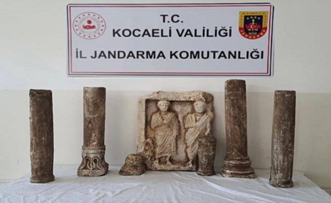 Kocaeli Jandarmadan tarihi eser operasyonu!