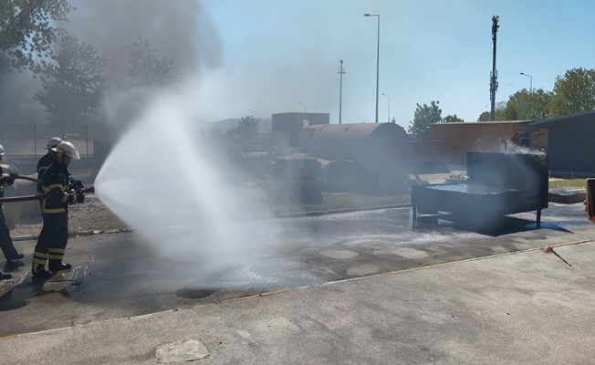 Polisan Yapıkim ve Polisan Kimya’ya Kocaeli İtfaiyesi'nden Acil Durum Eğitimi
