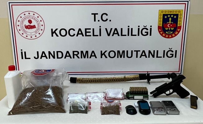 Jandarma'dan Kocaeli'de uyuşturucu operasyonu!