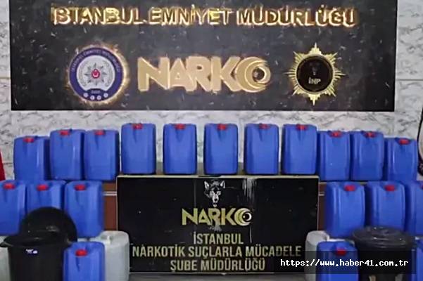 İstanbul'da zehir tacirlerine operasyon!