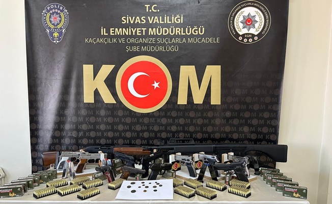 Yasadışı Silah Ticareti Operasyonu: Sivas Merkezli 4 İlde Eş Zamanlı Baskın