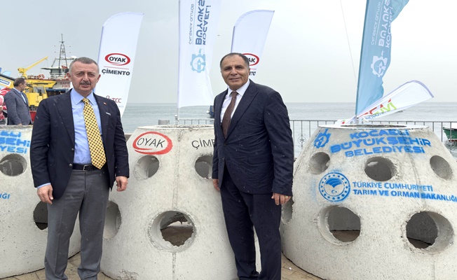 OYAK Çimento’dan Marmara Denizi’ne  Ekolojik Katkı: Yapay Resif Projesi 