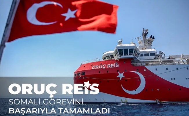 Oruç Reis Somali'deki görevini tamamladı!