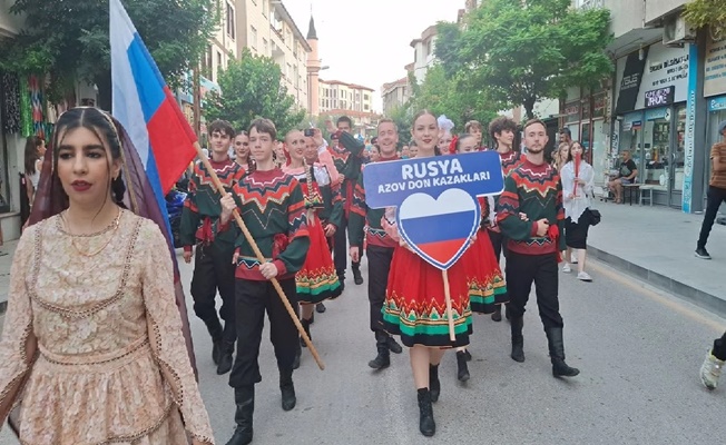 Beypazarı'nda 2. Uluslararası Halk Dansları ve Müzik Festivali başladı