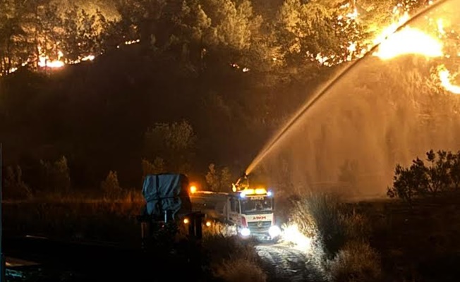 Büyükşehir A Takımı, yangınlar için seferber oldu
