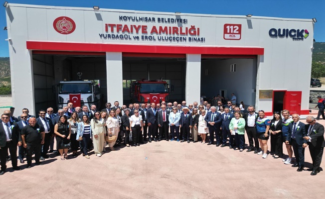 Quick Sigorta ile Kelkit Vadisi’nde yangına karşı ikinci büyük hamle: İtfaiye binası açıldı