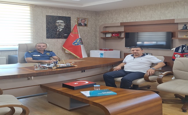 Darıca Emniyet Müdürü Vedat İşleyen’e Ziyaret