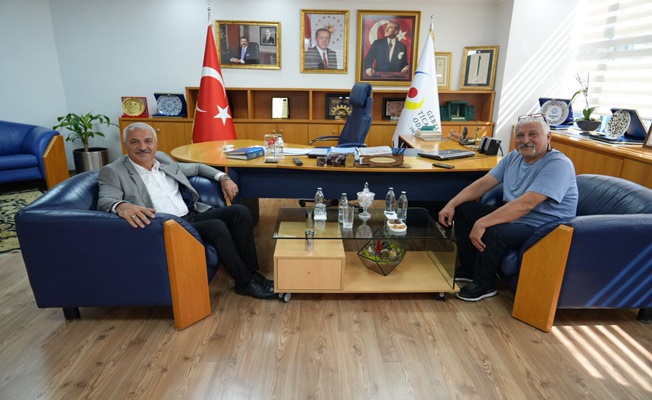 GTO Başkanı Aslantaş'a, Hürriyetçi Eğitim-Sen'den ziyaret