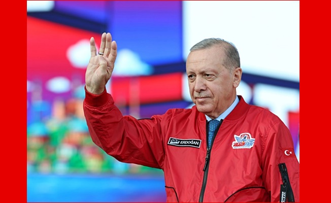 Cumhurbaşkanı Recep Tayyip Erdoğan “SAVUNMA SANAYİNDE ÇOK FARKLI BİR İVME YAKALAMIŞ DURUMDAYIZ”