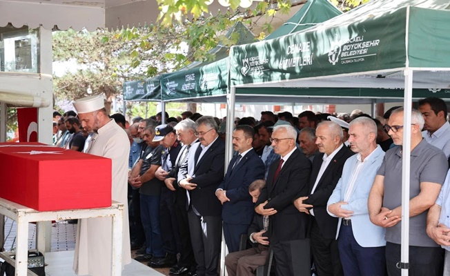 Gebze Şehidini Son Yolculuğuna Uğurladı!