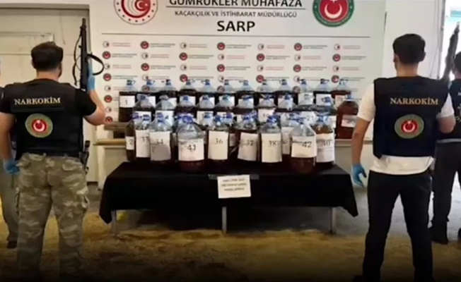 Gümrük kapılarında dev uyuşturucu operasyonu!