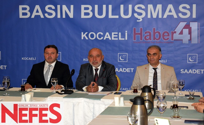 Saadet Partisi Kocaeli İl Başkanı’ndan Adalet ve Yerel Yönetim Eleştirisi