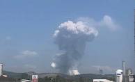 Havai fişek fabrikasında çok şiddetli patlama