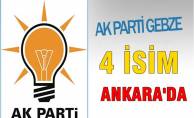 AK Parti Gebze’de 4 isim Ankara'da