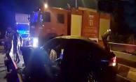 Feribot yolunda feci kaza : 1 ölü 4 yaralı
