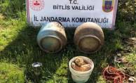 Bitlis'te patlayıcı bulundu
