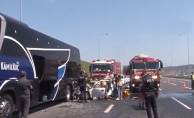 Kuzey Marmara Otoyolu'nda feci kaza; 1 ölü 2 ağır yaralı!