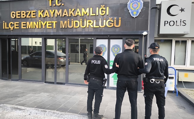 3 yıl 9 ay hapis cezası ile aranan hırsız yakalandı !