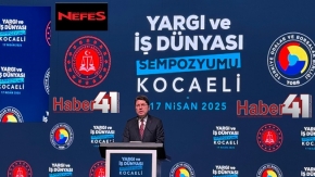 Adalet Bakanı Yılmaz Tunç Yargı ve İş Dünyası Sempozyumuna katıldı