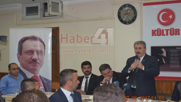 Büyük Birlik Partisi Genel Başkanı Destici Gebzede İftar Açtı  