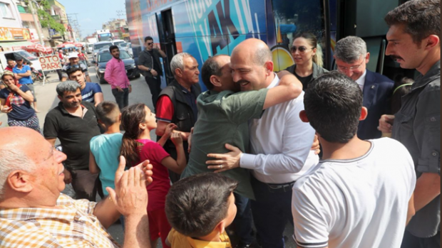 Süleman Soylu'ya Sevgi Seli