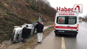 Direksiyon Hakimiyetini Kaybetti 3 Yaralı