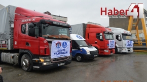 Gebze Trabzonlular Derneği Halep'e Yardım Gönderdi