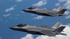 Türkiye’nin ilk F-35 savaş uçağı ilk kez görüntülendi.