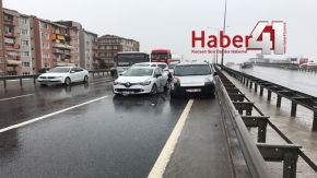 İzmit Kandıra Yolu Üzerinde Kaza