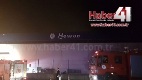 Kartepe Howon Otomotiv'de Yangın