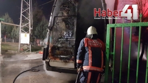 Minibüs Kül Oldu