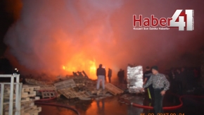 Gebze Kirazpınar'da Korkutan Yangın